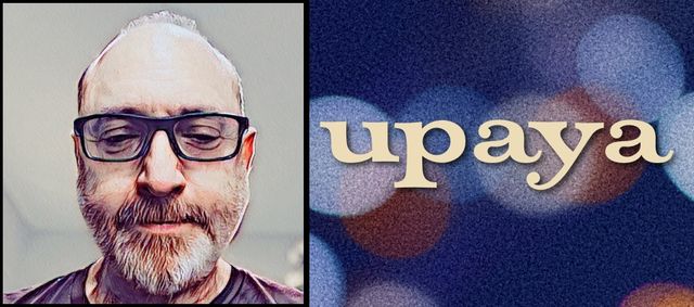 Serene artwork representing the ambient electronic project Upaya.